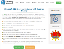 Tablet Screenshot of microsoft.sqlrecoverysoftware.org