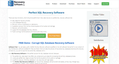 Desktop Screenshot of perfect.sqlrecoverysoftware.org