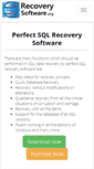 Mobile Screenshot of perfect.sqlrecoverysoftware.org